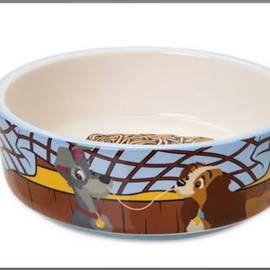 Disney Tails Lady and The Tramp Pet Food Bowl